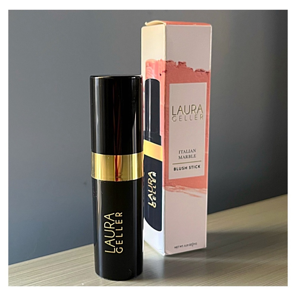 NIB Laura Geller Pink Cream Blush Italian Marble Blush Stick Pink Fiore - Picture 8 of 10
